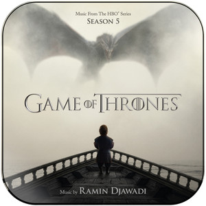 Ramin Djawadi Game Of Thrones Music From The Hbo Series Season 5 Album Cover Sticker Ramin Djawadi Game Of Thrones Music From The Hbo Series Season 5 Album Cover Sticker
