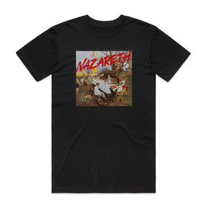 Nazareth Malice In Wonderland 1 Album Cover T-Shirt Black Nazareth Malice In Wonderland 1 Album Cover T-Shirt Black