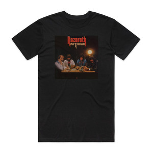 Nazareth Play N The Game 1 Album Cover T-Shirt Black