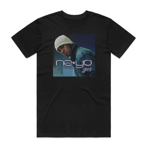 Ne-Yo Stay 1 Album Cover T-Shirt Black