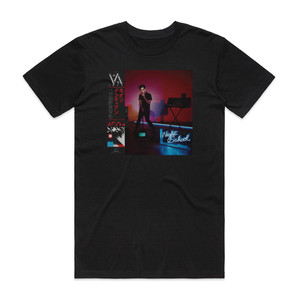 Neon Indian Vega Intl Night School Album Cover T-Shirt Black