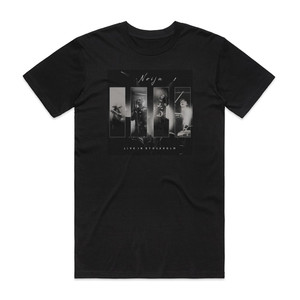Noija Live In Stockholm Album Cover T-Shirt Black Noija Live In Stockholm Album Cover T-Shirt Black