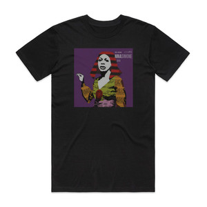 Nina Simone The Diva Series Album Cover T-Shirt Black
