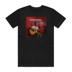 Noel Cabangon Acoustic Noel Album Cover T-Shirt Black Noel Cabangon Acoustic Noel Album Cover T-Shirt Black