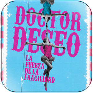 Doctor Deseo La Fuerza De La Fragilidad Palabras Ante El Espejo Album Cover Sticker Doctor Deseo La Fuerza De La Fragilidad Palabras Ante El Espejo Album Cover Sticker