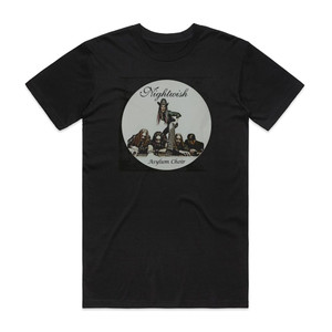 Nightwish Asylum Choir Album Cover T-Shirt Black Nightwish Asylum Choir Album Cover T-Shirt Black