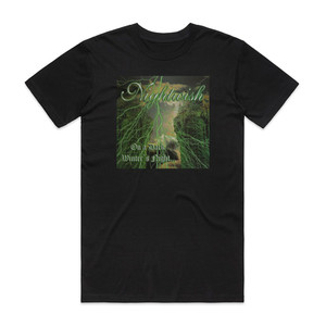 Nightwish On A Dark Winters Night Album Cover T-Shirt Black Nightwish On A Dark Winters Night Album Cover T-Shirt Black