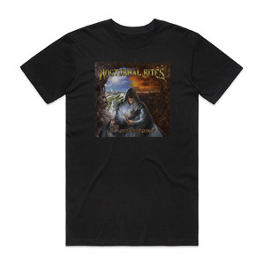 Nocturnal Rites Shadowland Album Cover T-Shirt Black