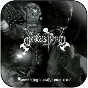Dodsferd Hammering Brutally Your Cross Album Cover Sticker Dodsferd Hammering Brutally Your Cross Album Cover Sticker
