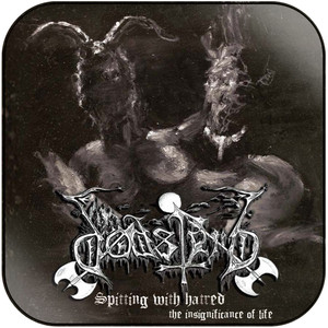 Dodsferd Spitting With Hatred The Insignificance Of Life Album Cover Sticker Dodsferd Spitting With Hatred The Insignificance Of Life Album Cover Sticker
