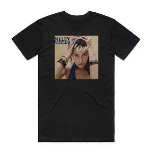 Nelly Furtado Fora Album Cover T-Shirt Black Nelly Furtado Fora Album Cover T-Shirt Black