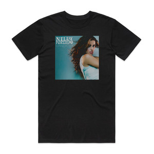 Nelly Furtado Maneater Album Cover T-Shirt Black Nelly Furtado Maneater Album Cover T-Shirt Black