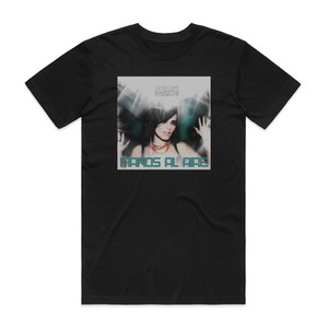Nelly Furtado Manos Al Aire Album Cover T-Shirt Black Nelly Furtado Manos Al Aire Album Cover T-Shirt Black