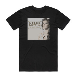 Nelly Furtado In Gods Hands 1 Album Cover T-Shirt Black