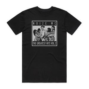 Noize MC The Greatest Hits Volume 2 Album Cover T-Shirt Black Noize MC The Greatest Hits Volume 2 Album Cover T-Shirt Black