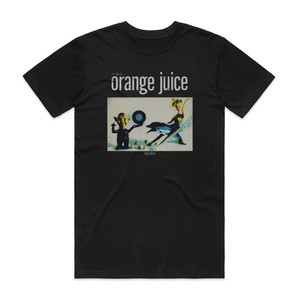 Orange Juice Texas Fever Album Cover T-Shirt Black Orange Juice Texas Fever Album Cover T-Shirt Black