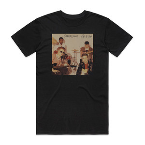 Orange Juice Rip It Up Album Cover T-Shirt Black Orange Juice Rip It Up Album Cover T-Shirt Black