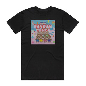 OH MY GIRL Dun Dun Dance Japanese Ver Album Cover T-Shirt Black OH MY GIRL Dun Dun Dance Japanese Ver Album Cover T-Shirt Black