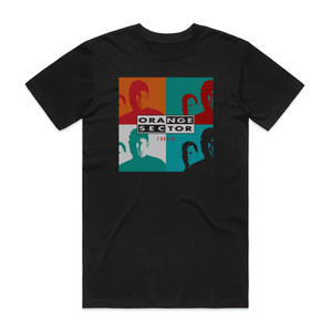 Orange Sector Farben Ep Album Cover T-Shirt Black Orange Sector Farben Ep Album Cover T-Shirt Black