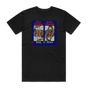 Otis Redding King Queen Album Cover T-Shirt Black Otis Redding King Queen Album Cover T-Shirt Black