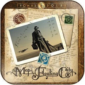 Thomas Dolby A Map Of The Floating City-3 Album Cover Sticker