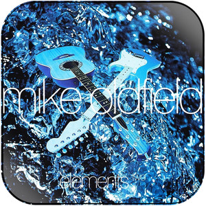 Mike Oldfield Elements 1973 1991-2 Album Cover Sticker