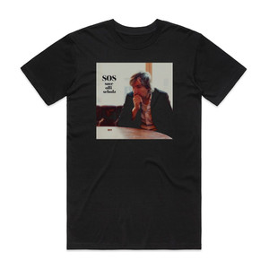 Olli Schulz Sos Save Olli Schulz Album Cover T-Shirt Black Olli Schulz Sos Save Olli Schulz Album Cover T-Shirt Black