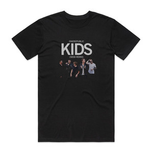 OneRepublic Kids Album Cover T-Shirt Black OneRepublic Kids Album Cover T-Shirt Black