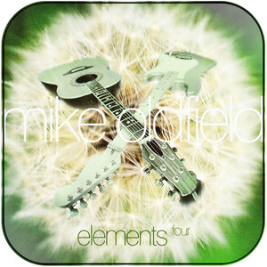 Mike Oldfield Elements 1973 1991-4 Album Cover Sticker Mike Oldfield Elements 1973 1991-4 Album Cover Sticker