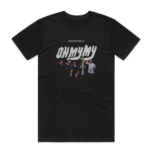 OneRepublic Oh My My Album Cover T-Shirt Black OneRepublic Oh My My Album Cover T-Shirt Black