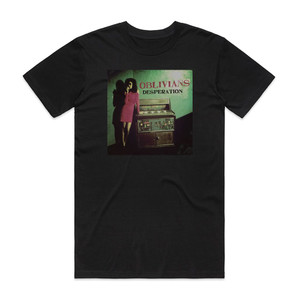 Oblivians Desperation Album Cover T-Shirt Black Oblivians Desperation Album Cover T-Shirt Black