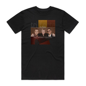 Oscar Lopez Trifecta Album Cover T-Shirt Black Oscar Lopez Trifecta Album Cover T-Shirt Black