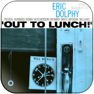 Eric Dolphy Out To Lunch Album Cover Sticker Eric Dolphy Out To Lunch Album Cover Sticker