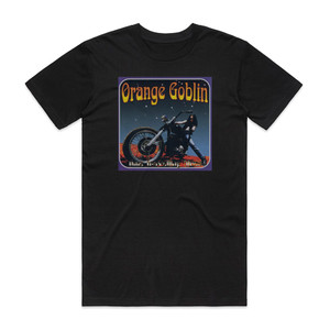 Orange Goblin Time Travelling Blues 1 Album Cover T-Shirt Black Orange Goblin Time Travelling Blues 1 Album Cover T-Shirt Black