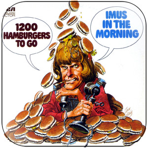 Don Imus 1200 Hamburgers To Go Album Cover Sticker