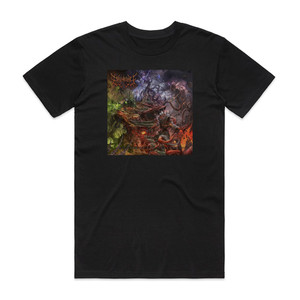 Organectomy Domain Of The Wretched Album Cover T-Shirt Black Organectomy Domain Of The Wretched Album Cover T-Shirt Black