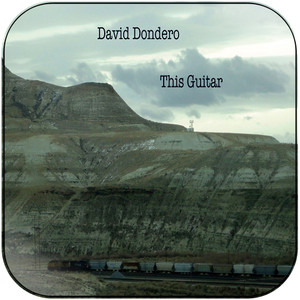 David Dondero This Guitar Album Cover Sticker David Dondero This Guitar Album Cover Sticker
