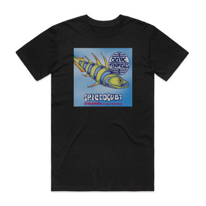 Ozric Tentacles Spice Doubt Album Cover T-Shirt Black