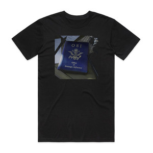 OSI Office Of Strategic Influence 1 Album Cover T-Shirt Black OSI Office Of Strategic Influence 1 Album Cover T-Shirt Black