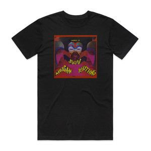 Oneness of Juju African Rhythms Album Cover T-Shirt Black Oneness of Juju African Rhythms Album Cover T-Shirt Black