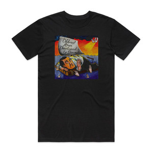 Okkervil River Overboard Down Album Cover T-Shirt Black Okkervil River Overboard Down Album Cover T-Shirt Black