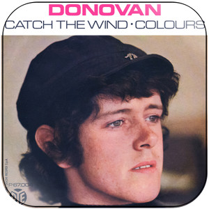 Donovan Catch The Wind Colours Album Cover Sticker Donovan Catch The Wind Colours Album Cover Sticker