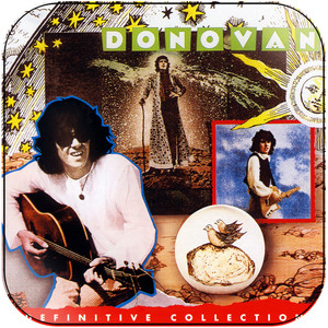 Donovan Definitive Collection Album Cover Sticker Donovan Definitive Collection Album Cover Sticker