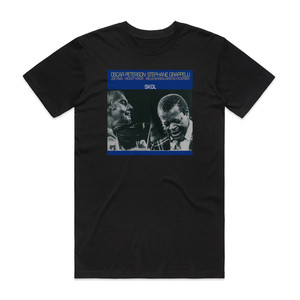 Oscar Peterson Skol Album Cover T-Shirt Black Oscar Peterson Skol Album Cover T-Shirt Black