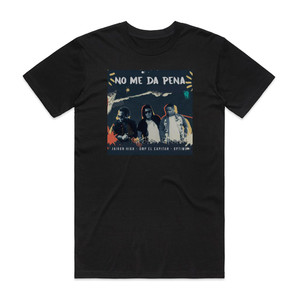 Omp El Capitan No Me Da Pena Album Cover T-Shirt Black Omp El Capitan No Me Da Pena Album Cover T-Shirt Black