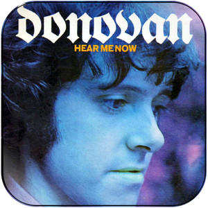 Donovan Hear Me Now Album Cover Sticker Donovan Hear Me Now Album Cover Sticker