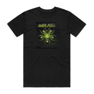 Overkill The Wings Of War 1 Album Cover T-Shirt Black Overkill The Wings Of War 1 Album Cover T-Shirt Black