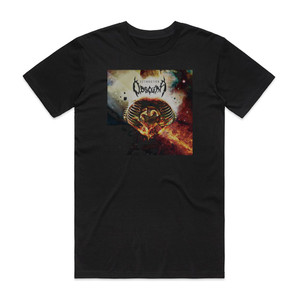 Obscura Retribution 1 Album Cover T-Shirt Black Obscura Retribution 1 Album Cover T-Shirt Black