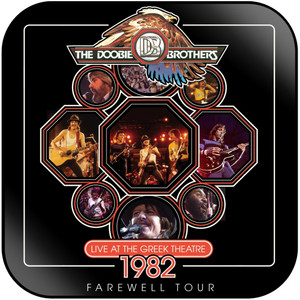 The Doobie Brothers Live At The Greek Theater 1982 Album Cover Sticker The Doobie Brothers Live At The Greek Theater 1982 Album Cover Sticker