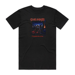 Obsession Scarred For Life Album Cover T-Shirt Black Obsession Scarred For Life Album Cover T-Shirt Black